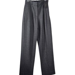 Rag & Bone 4 Women's Trouser Takisada-Osaka Wool Gray NEW w/o TAGS